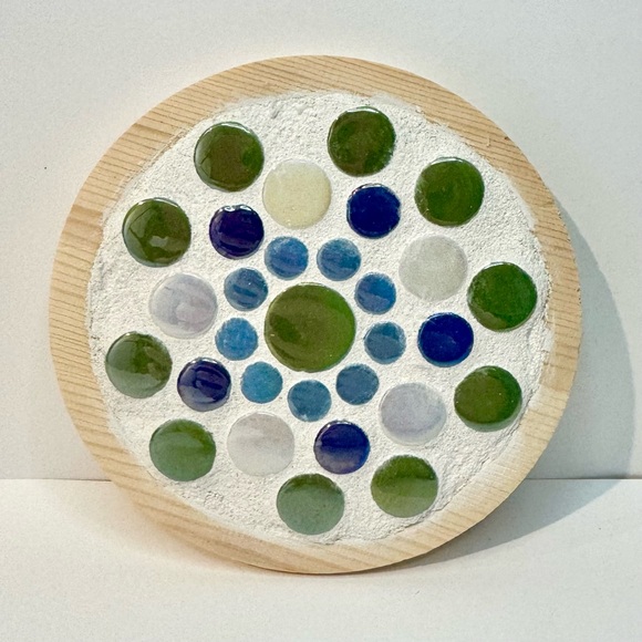 DIY Mosaic Tile Coaster Making Kit - Picture 2 of 2